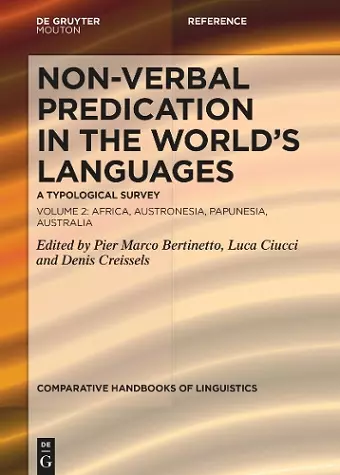 Non-verbal Predication in the World’s Languages cover