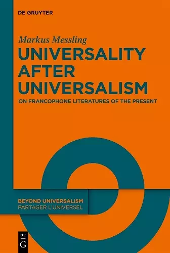 Universality after Universalism cover