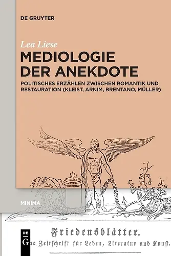 Mediologie der Anekdote cover