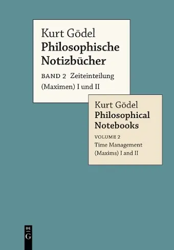 Zeiteinteilung (Maximen) I Und II / Time Management (Maxims) I and II cover