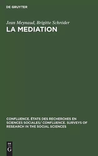 La Mediation cover