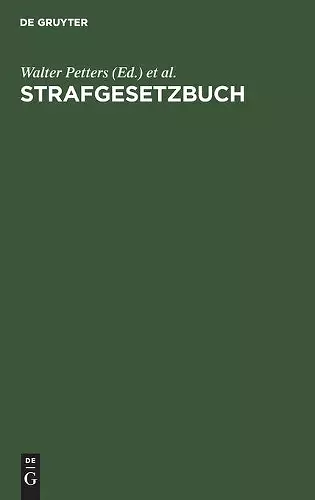 Strafgesetzbuch cover