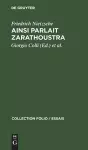 Ainsi Parlait Zarathoustra cover