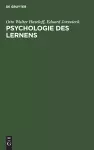 Psychologie Des Lernens cover