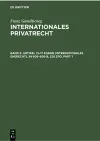 Artikel 13-17 EGBGB (Internationales Eherecht), §§ 606-606 B, 328 Zpo (Internationales Verfahrensrecht in Ehesachen) cover