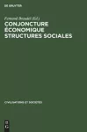 Conjoncture Économique Structures Sociales cover