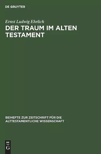 Der Traum Im Alten Testament cover