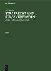 Strafrecht Und Strafverfahren cover