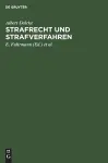 Strafrecht Und Strafverfahren cover