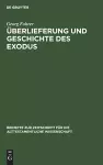 Überlieferung Und Geschichte Des Exodus cover