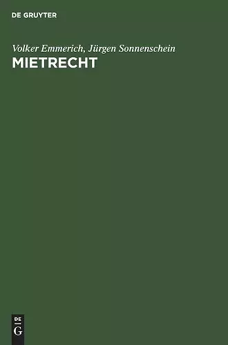 Mietrecht cover