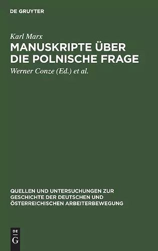 Manuskripte Über Die Polnische Frage cover