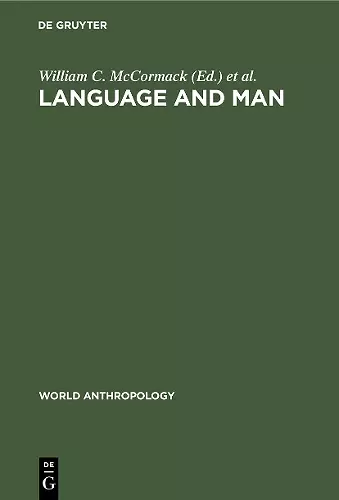 Language and Man cover