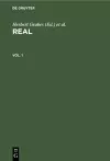 REAL. Vol. 1 cover