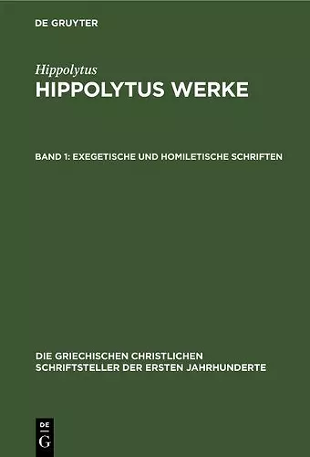 Exegetische Und Homiletische Schriften cover