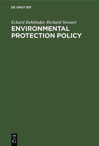 Environmental Protection Policy cover