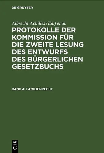 Familienrecht cover