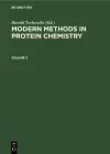 Modern Methods in Protein Chemistry. Volume 3 cover