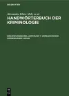 Vergleichende Kriminologie: Japan cover
