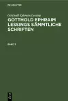 Gotthold Ephraim Lessing: Gotthold Ephraim Lessings Sämmtliche Schriften. Band 3 cover