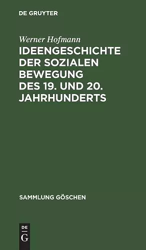 Ideengeschichte Der Sozialen Bewegung Des 19. Und 20. Jahrhunderts cover