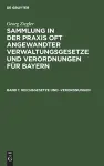 Reichsgesetze Und -Verordnungen cover