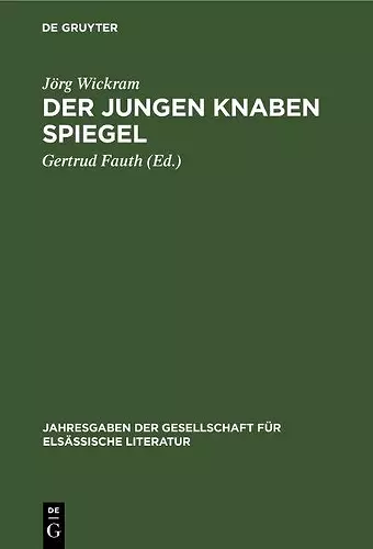 Der Jungen Knaben Spiegel cover