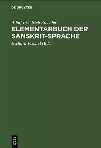 Elementarbuch Der Sanskrit-Sprache cover