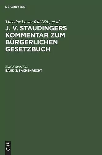 Sachenrecht cover