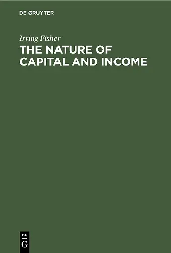 The nature of capital and income cover