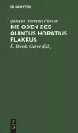 Die Oden Des Quintus Horatius Flakkus cover