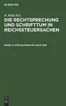 Enthaltend Das Jahr 1928 cover