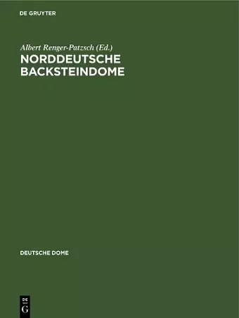 Norddeutsche Backsteindome cover