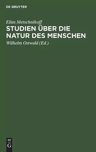 Studien Über Die Natur Des Menschen cover