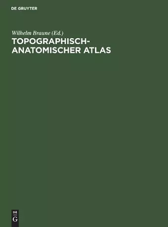 Topographisch-Anatomischer Atlas cover