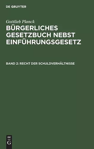 Recht Der Schuldverhältnisse cover