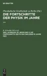Die Fortschritte Der Physik Der Erde Im Jahre 1883 cover
