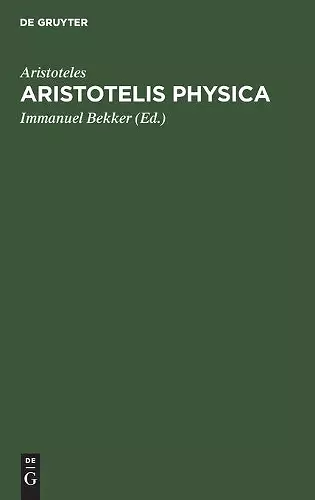 Aristotelis Physica cover