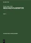 Reichszivilgesetze cover