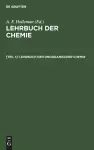 Lehrbuch Der Unorganischen Chemie cover