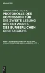 Allgemeiner Theil Und Recht Der Schuldverhältnisse Abschn. I, Abschn. II Tit. I. cover