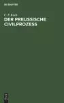 Der Preussische Civilprozess cover