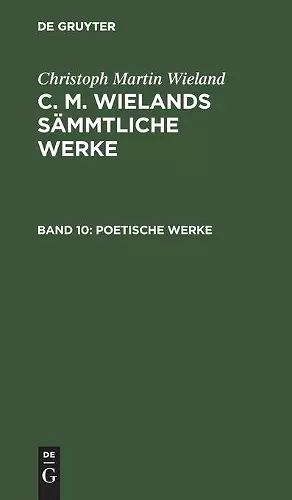 Poetische Werke cover