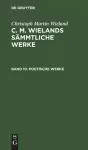 Poetische Werke cover