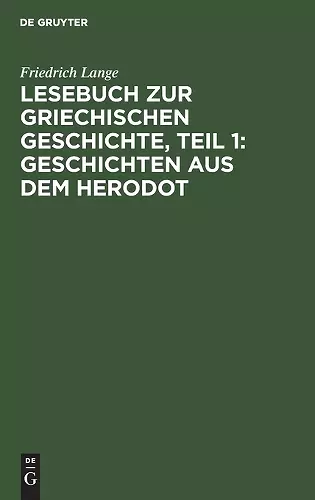 Lesebuch zur Griechischen Geschichte, Teil 1 cover