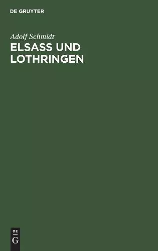 Elsaß Und Lothringen cover