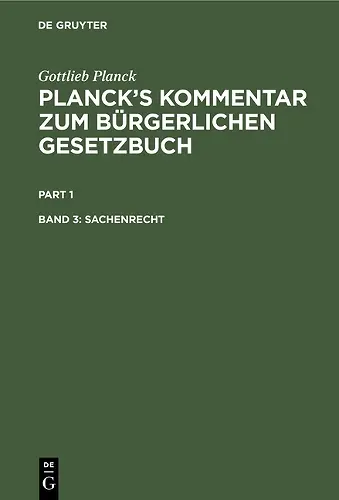 Sachenrecht cover