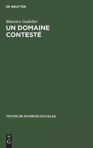 Un Domaine Contesté cover