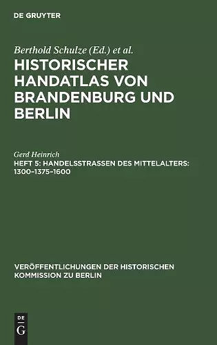 Handelsstraßen Des Mittelalters cover