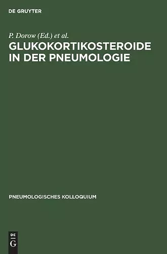 Glukokortikosteroide in Der Pneumologie cover
